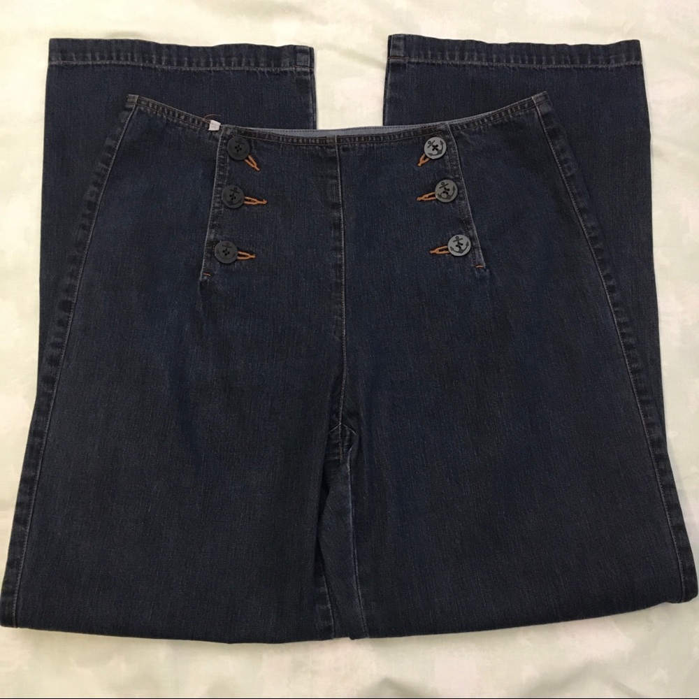 Vintage 90s Liz Claiborne High Waist Sailor Jeans